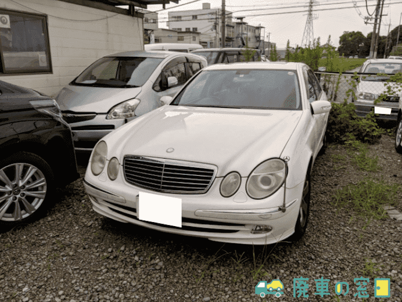 廃車の窓口が買取したメルセデス